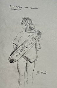 Lifeguard - plage de Verdun