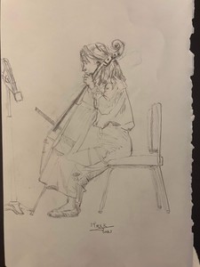Violoncelliste à l'OSM